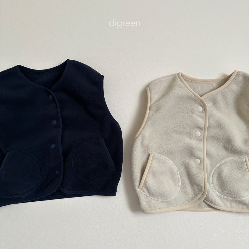 Digreen - Korean Children Fashion - #discoveringself - Wish Vest - 4