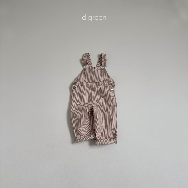 Digreen - Korean Children Fashion - #fashionkids - Pocket Overalls - 6