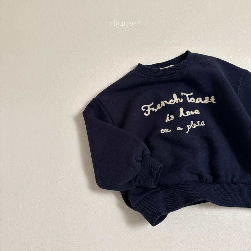Digreen - Korean Children Fashion - #fashionkids - Toast Sweatshirts - 10
