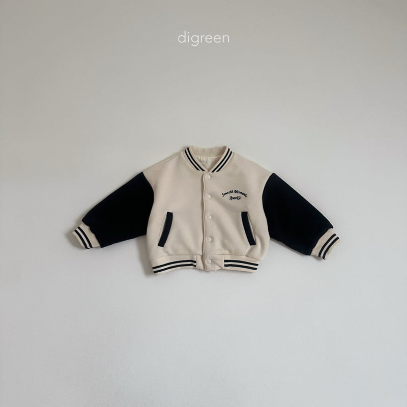 Digreen - Korean Children Fashion - #kidsshorts - Varsity Jumper - 6