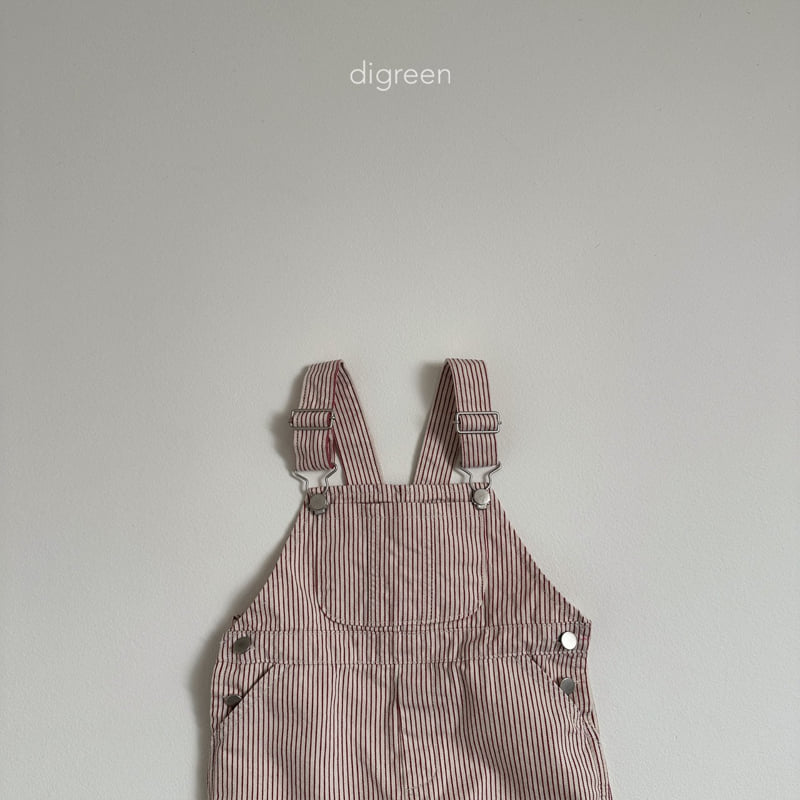 Digreen - Korean Children Fashion - #kidsshorts - Pocket Overalls - 7