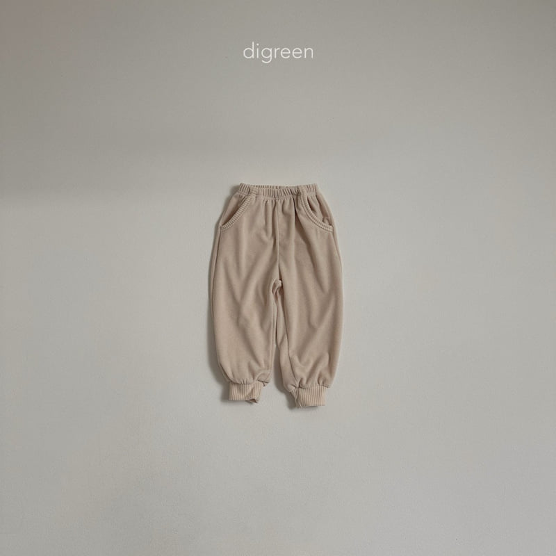 Digreen - Korean Children Fashion - #kidsshorts - Terry Jogger Pants - 6