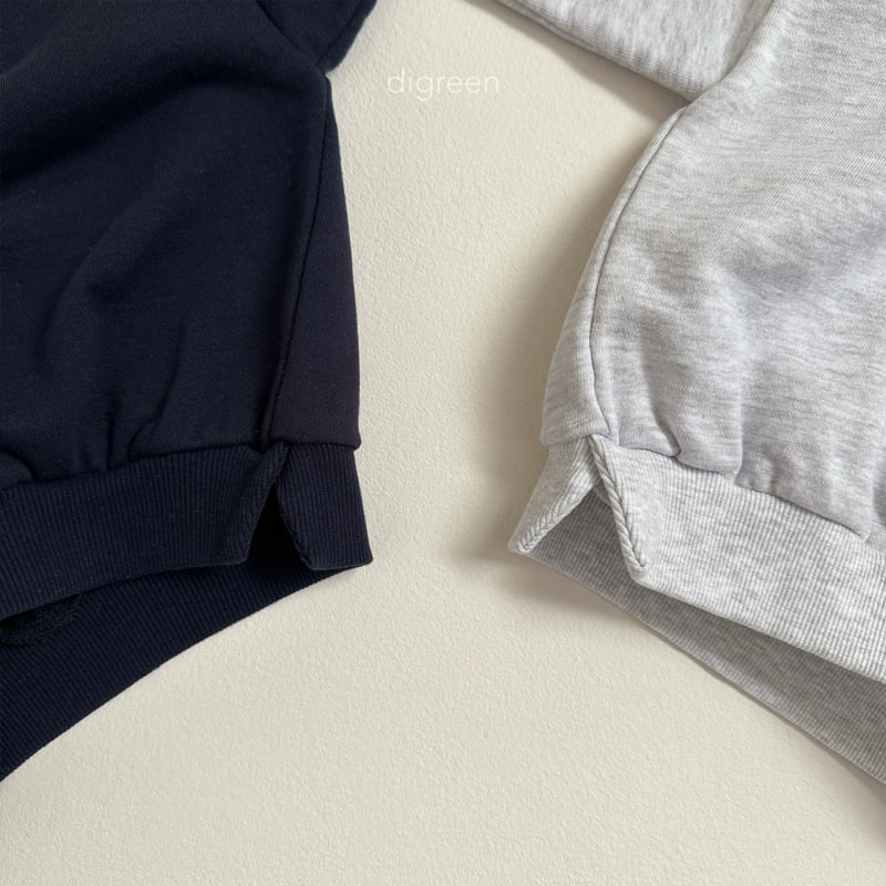 Digreen - Korean Children Fashion - #kidsshorts - Slit Sweatshirts - 10