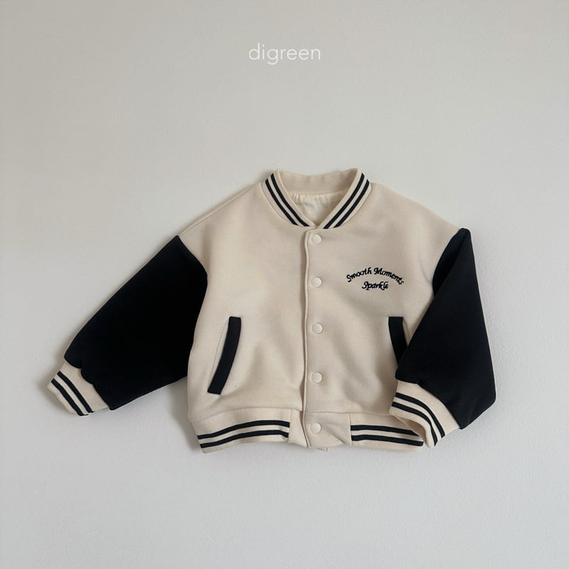Digreen - Korean Children Fashion - #kidsstore - Varsity Jumper - 7