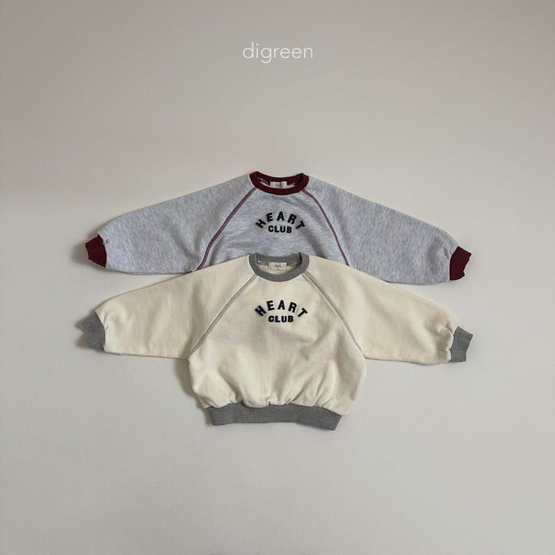 Digreen - Korean Children Fashion - #kidsstore - Heart Club Sweatshirts - 5