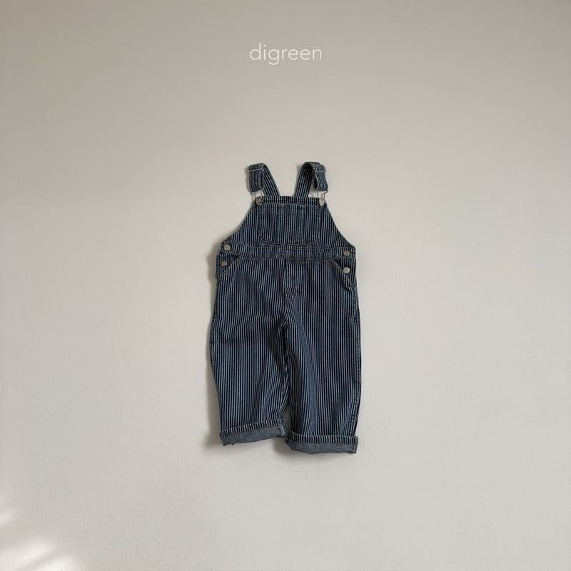 Digreen - Korean Children Fashion - #kidsstore - Pocket Overalls - 8