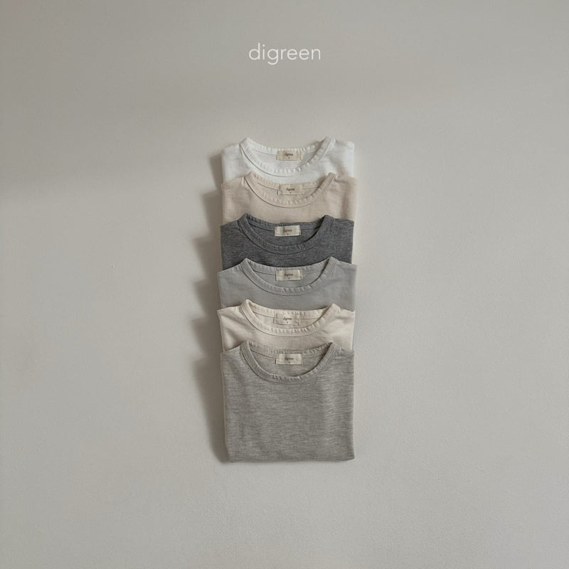 Digreen - Korean Children Fashion - #kidsstore - Combination Tee - 6