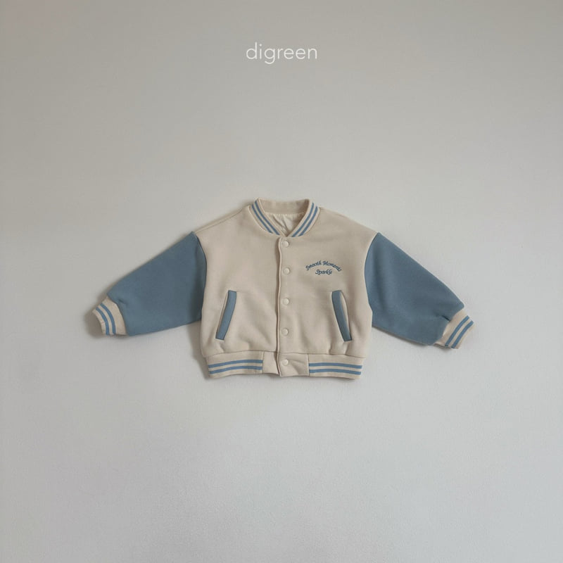 Digreen - Korean Children Fashion - #kidzfashiontrend - Varsity Jumper - 8