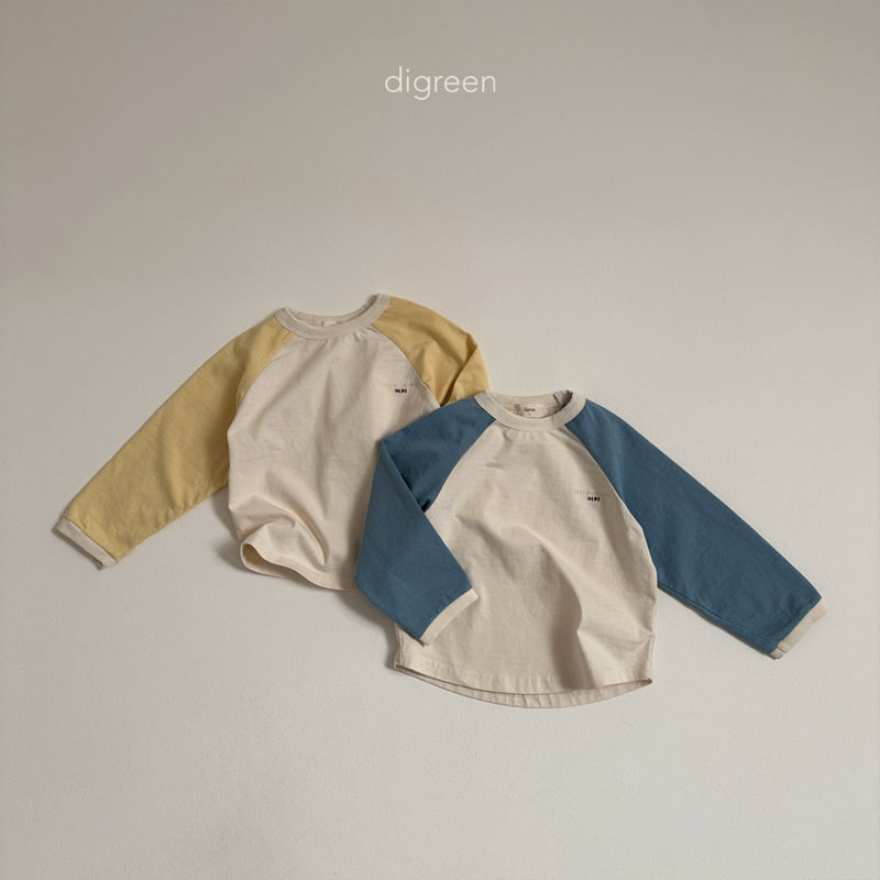 Digreen - Korean Children Fashion - #kidzfashiontrend - Here Raglan Tee - 5