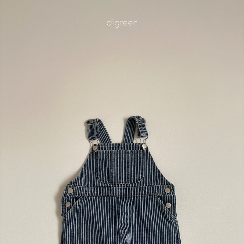 Digreen - Korean Children Fashion - #kidzfashiontrend - Pocket Overalls - 9