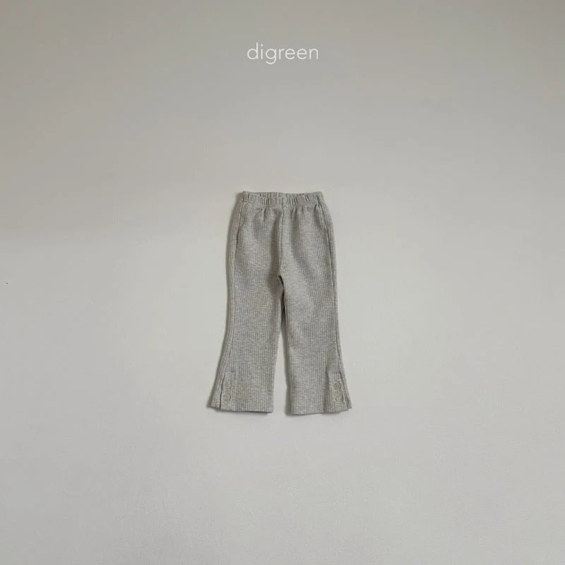 Digreen - Korean Children Fashion - #kidzfashiontrend - Two Button Bootcut Pants - 6
