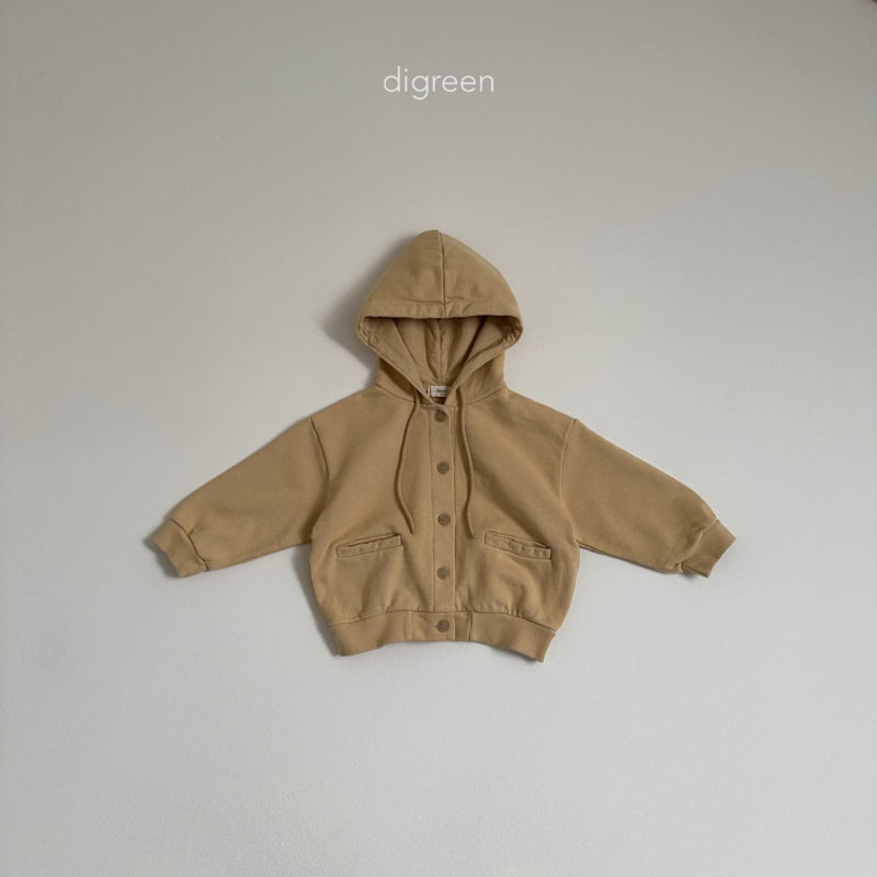 Digreen - Korean Children Fashion - #kidsstore - Mushroom Cardigan - 4