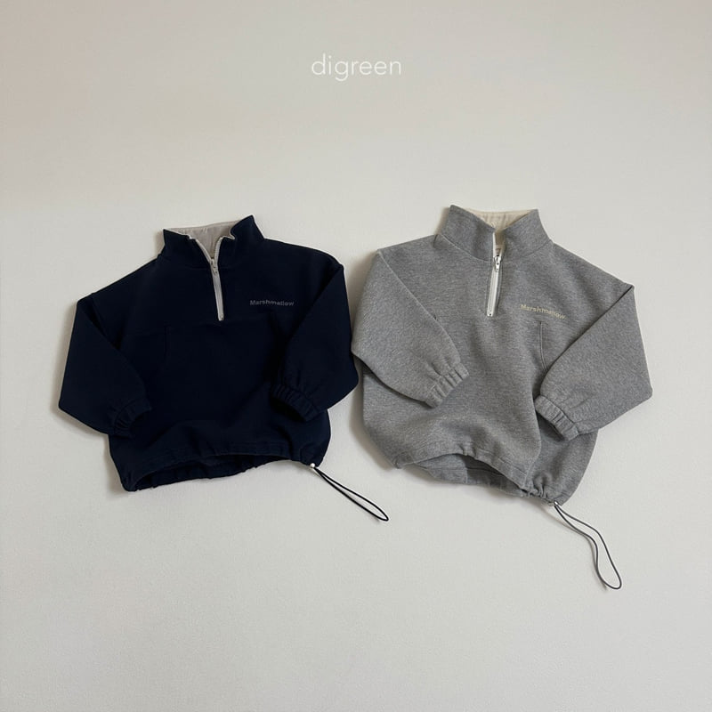Digreen - Korean Children Fashion - #kidzfashiontrend - Marshmallow Half Zip-up Jacket - 3
