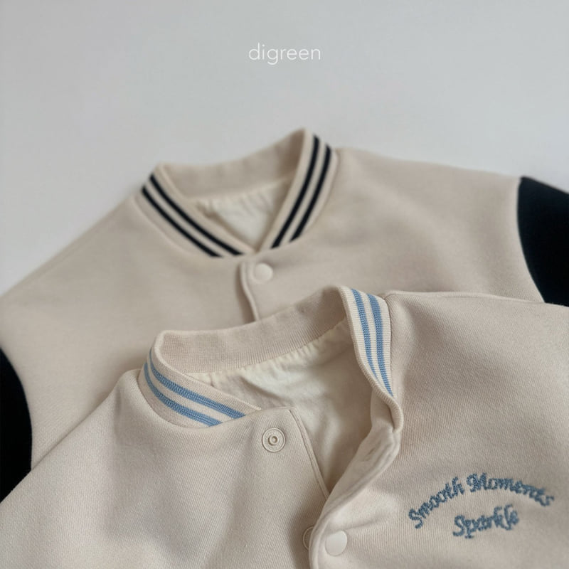 Digreen - Korean Children Fashion - #littlefashionista - Varsity Jumper - 10