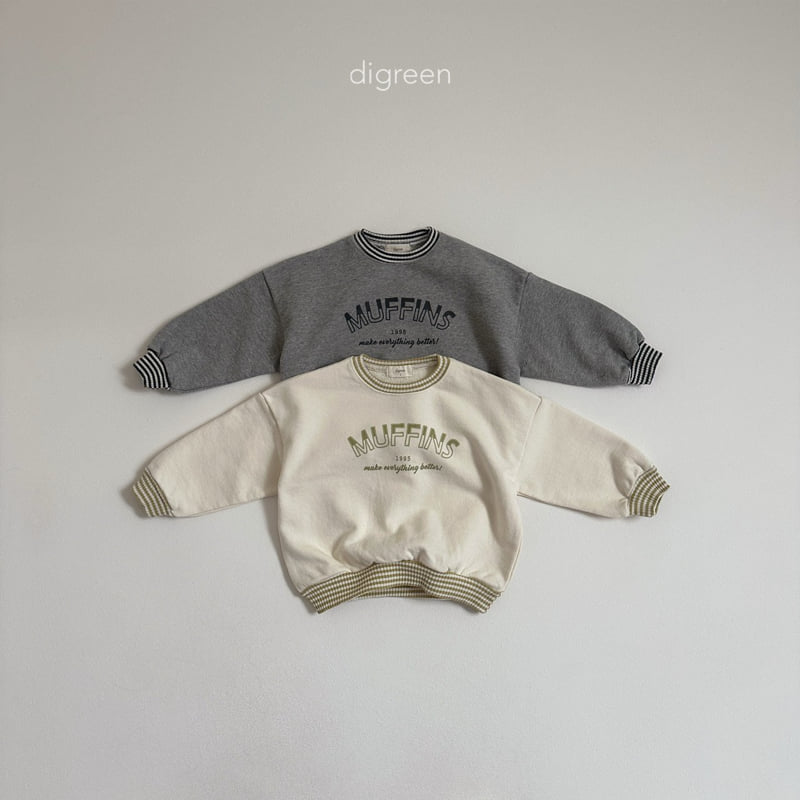 Digreen - Korean Children Fashion - #littlefashionista - Muffin Sweatshirts - 3