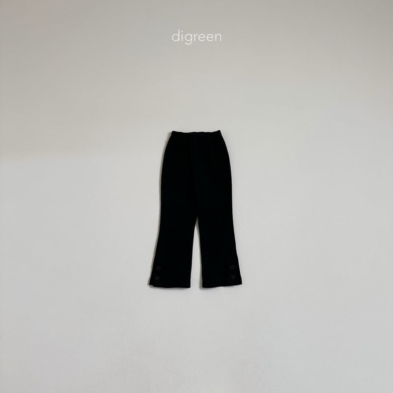Digreen - Korean Children Fashion - #littlefashionista - Two Button Bootcut Pants - 8