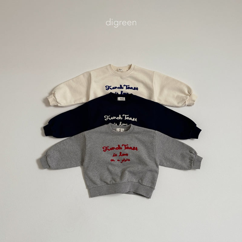 Digreen - Korean Children Fashion - #littlefashionista - Toast Sweatshirts