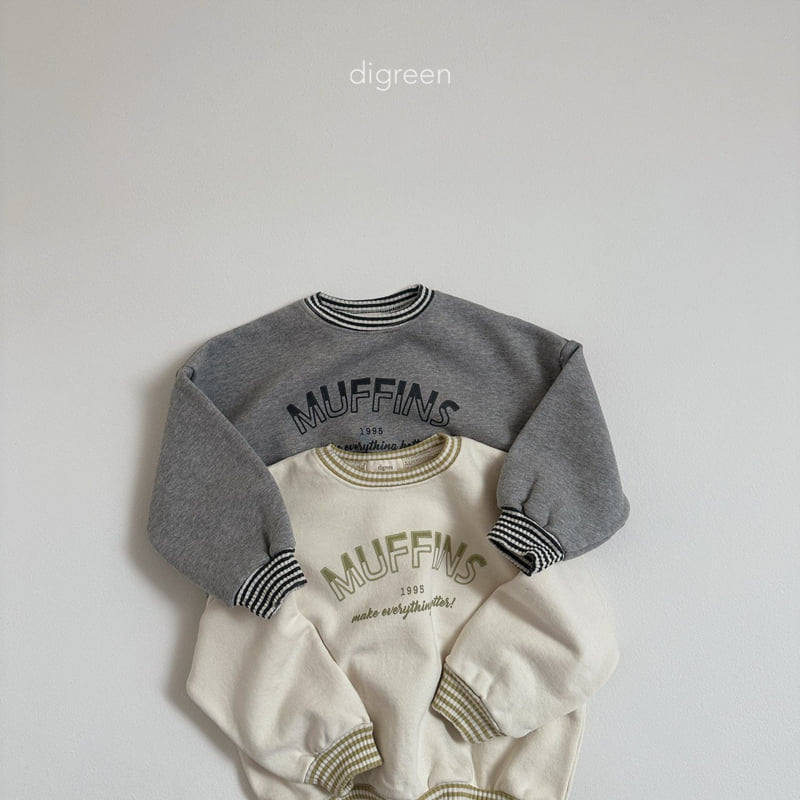 Digreen - Korean Children Fashion - #littlefashionista - Muffin Sweatshirts - 4