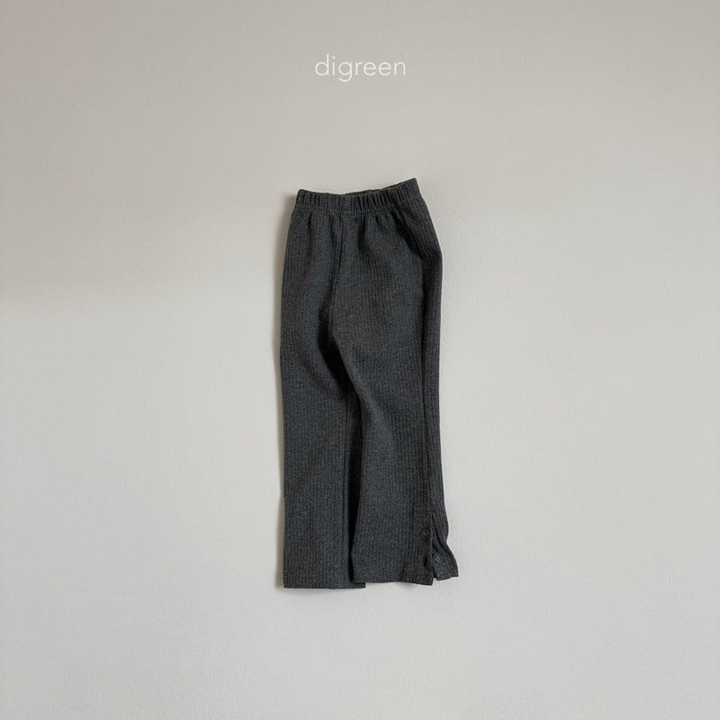 Digreen - Korean Children Fashion - #magicofchildhood - Two Button Bootcut Pants - 9