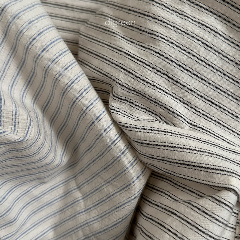 Digreen - Korean Children Fashion - #magicofchildhood - Stripe Delion Shirt - 6