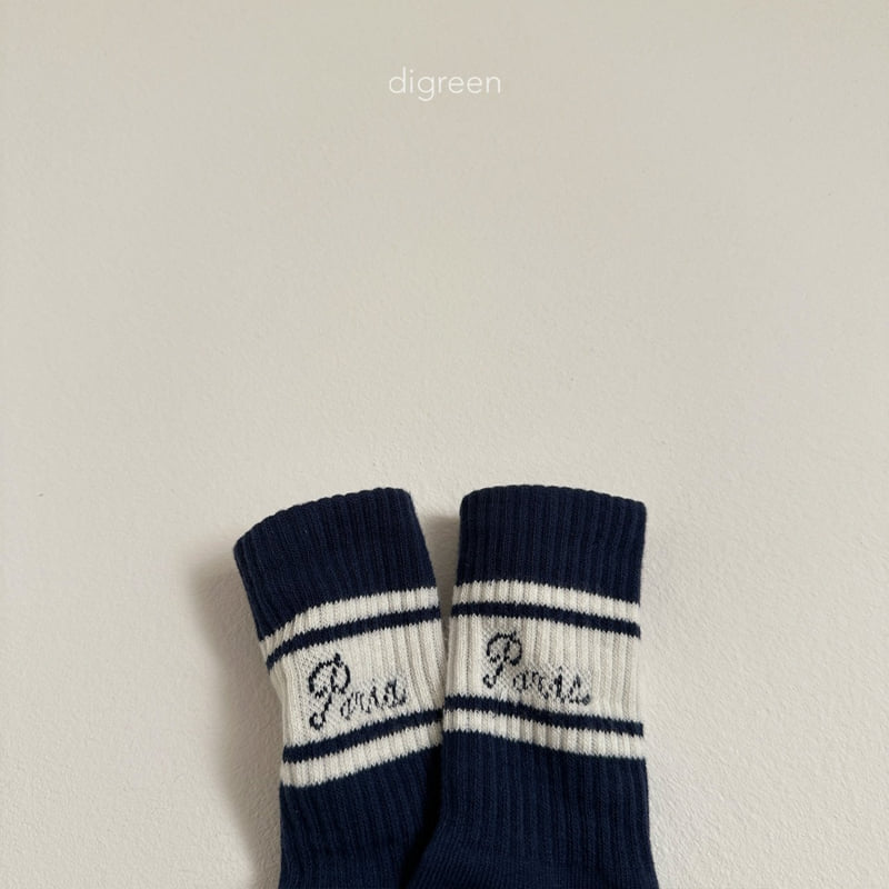 Digreen - Korean Children Fashion - #minifashionista - Paris Socks - 6
