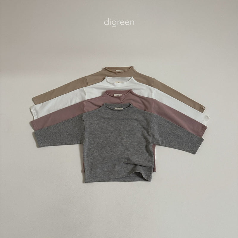 Digreen - Korean Children Fashion - #minifashionista - Round Neck Tee