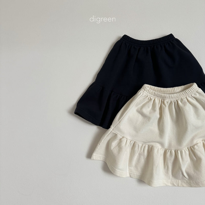 Digreen - Korean Children Fashion - #prettylittlegirls - Wrinkle Skirt - 3