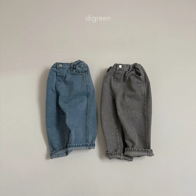Digreen - Korean Children Fashion - #stylishchildhood - Icing Denim Pants