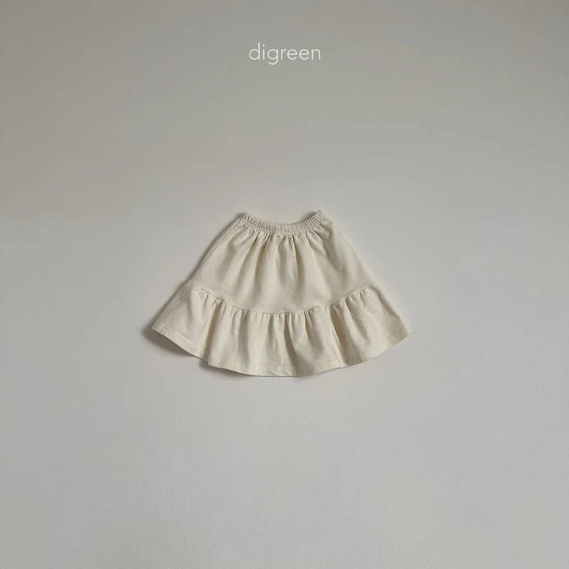 Digreen - Korean Children Fashion - #stylishchildhood - Wrinkle Skirt - 6