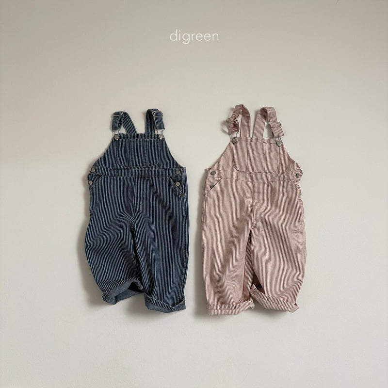 Digreen - Korean Children Fashion - #stylishchildhood - Pocket Overalls