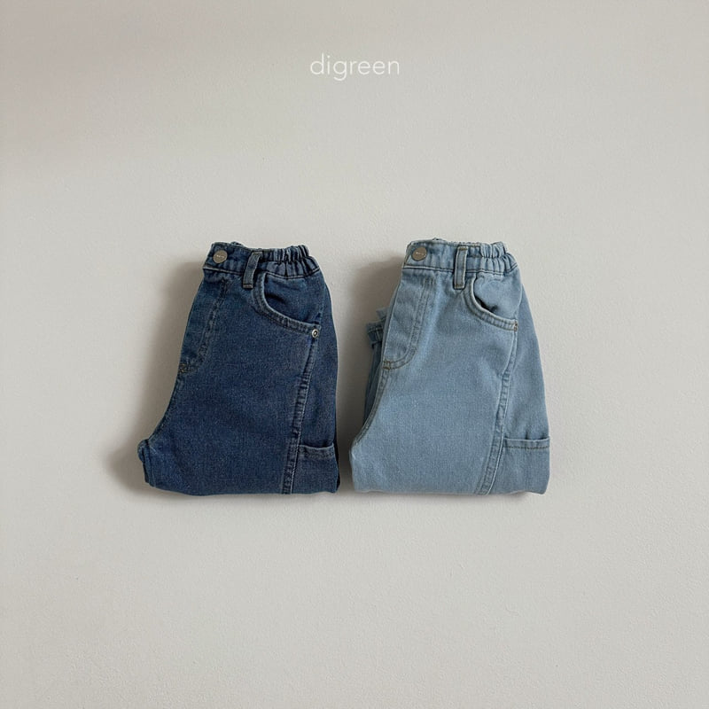 Digreen - Korean Children Fashion - #todddlerfashion - Dublin Denim Pants - 5