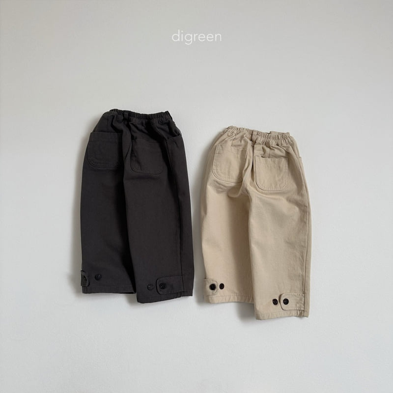 Digreen - Korean Children Fashion - #todddlerfashion - Flip Pants