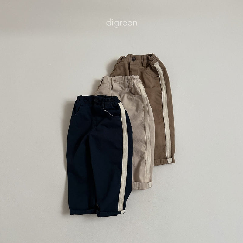 Digreen - Korean Children Fashion - #toddlerclothing - Tape Pants - 5
