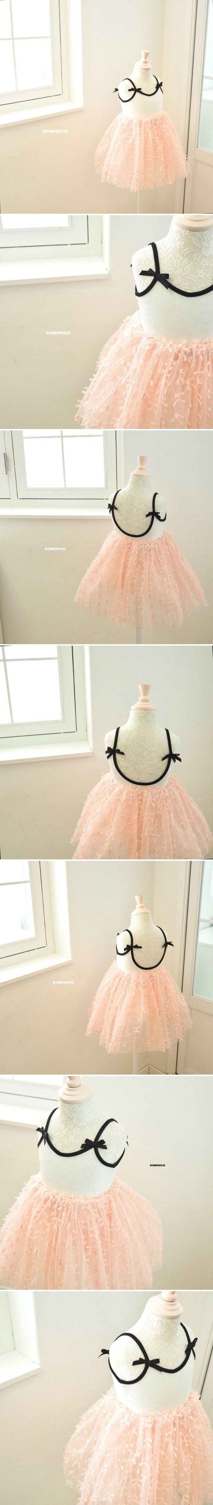 Dominico - Korean Children Fashion - #minifashionista - Sleeveless Ribbon Leotard - 2