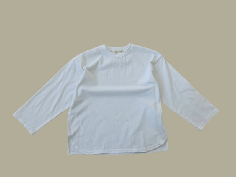 Dore Dore - Korean Children Fashion - #Kfashion4kids - Basic Round Front Tee
