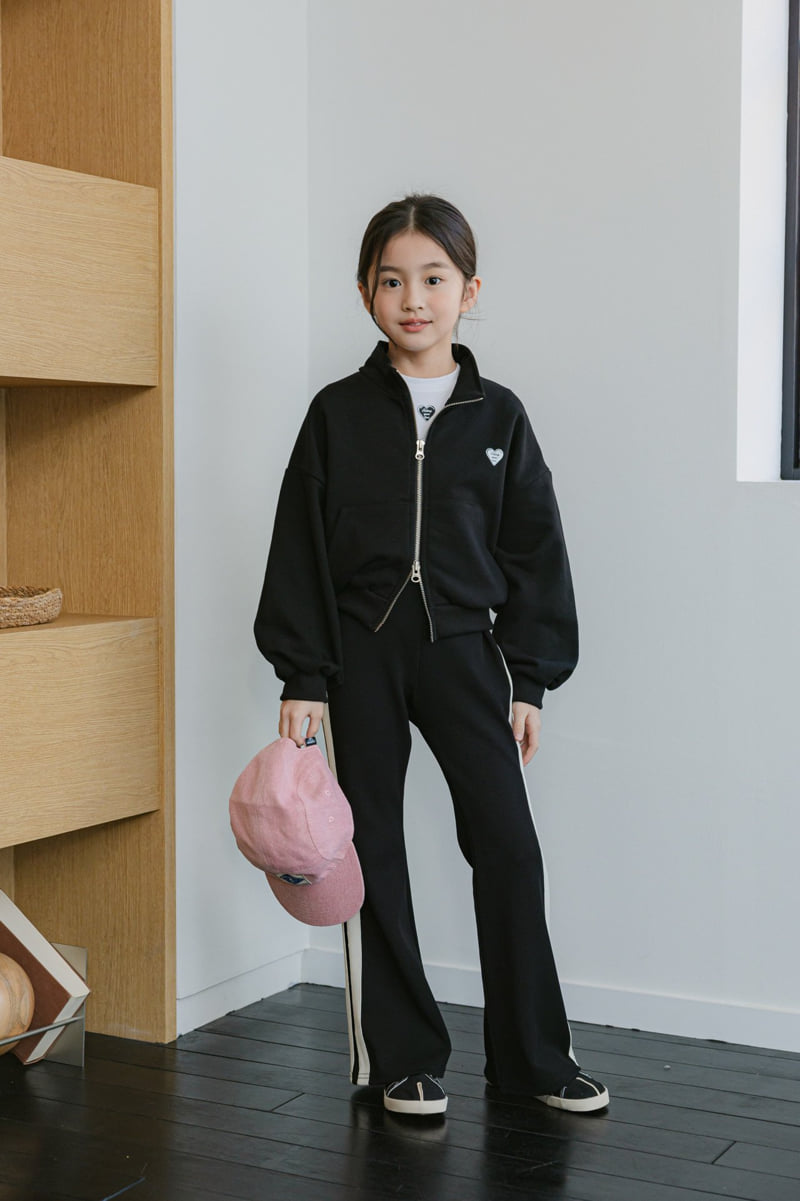 Dore Dore - Korean Children Fashion - #childofig - 2-line Tape Bootcut Pants - 6