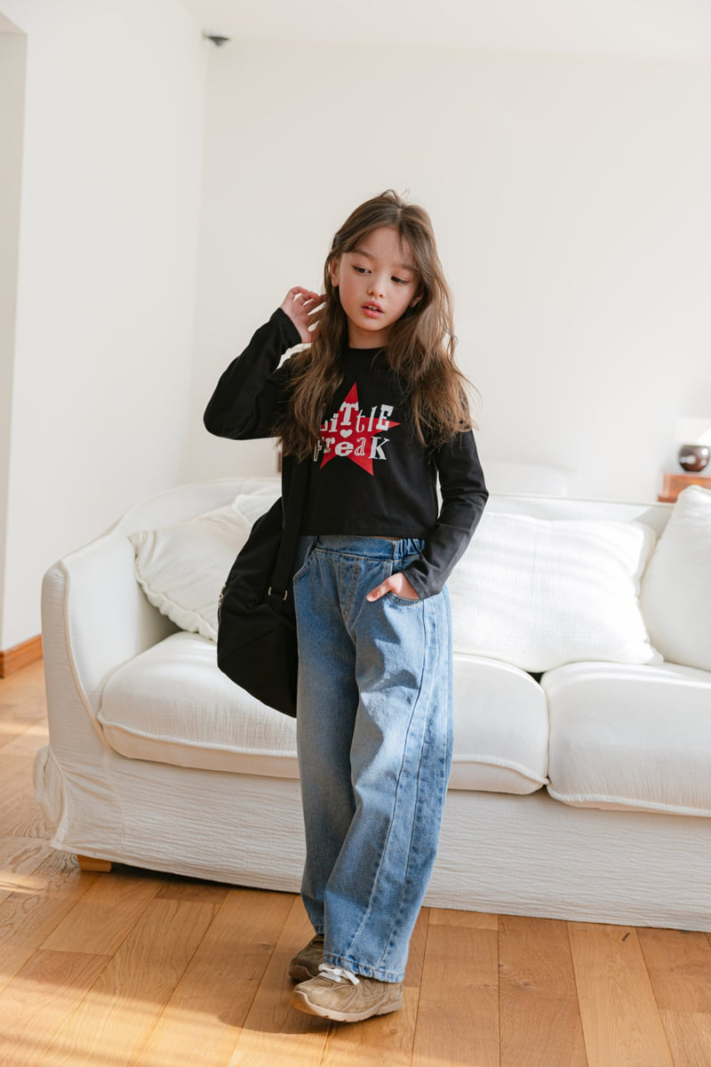 Dore Dore - Korean Children Fashion - #childofig - Star Crop Tee - 12