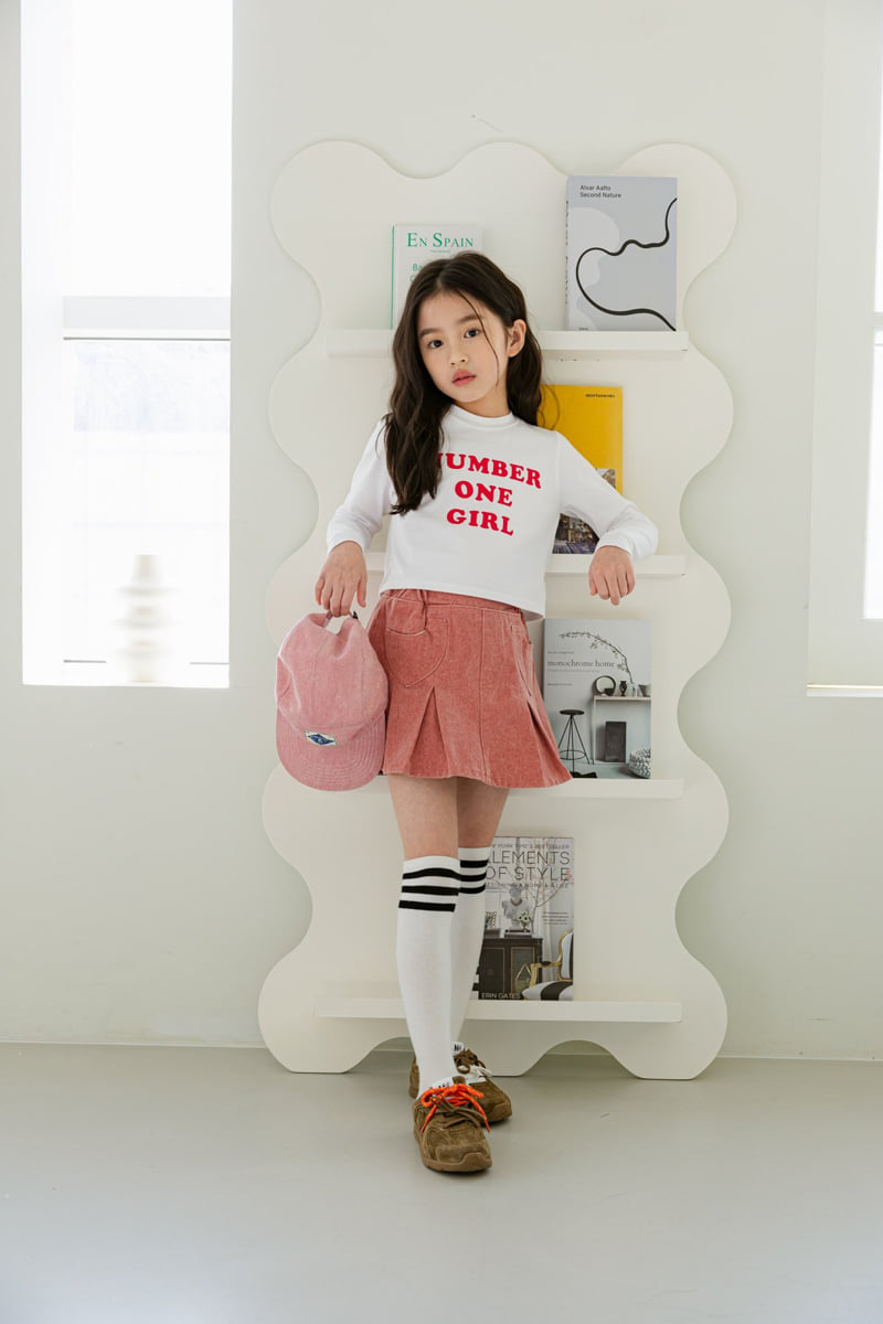 Dore Dore - Korean Children Fashion - #childofig - Number Girl Crop Tee - 10