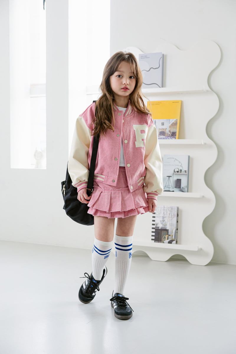 Dore Dore - Korean Children Fashion - #childrensboutique - Double Tennis Skirt Pants (pigment pink) - 11