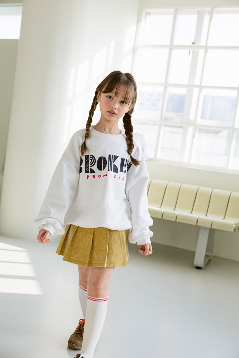 Dore Dore - Korean Children Fashion - #childrensboutique - Denim Wrap Skirt Pants (pigment beige) - 10