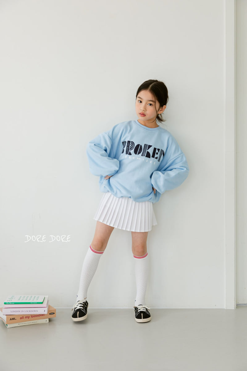Dore Dore - Korean Children Fashion - #childrensboutique - Spring Pleated Skirt Pants