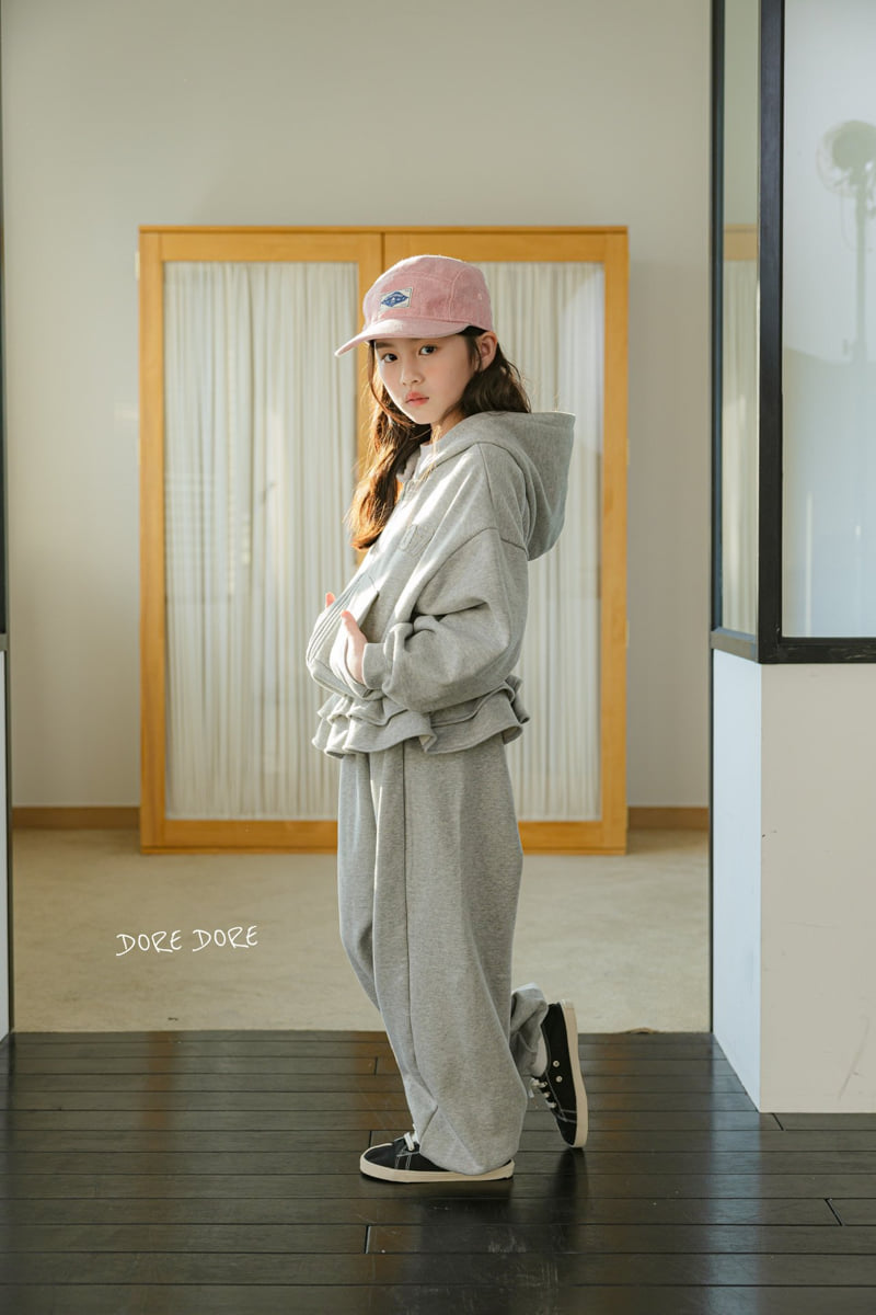 Dore Dore - Korean Children Fashion - #designkidswear - 07 Crop Hooded Zip-up Jacket - 10