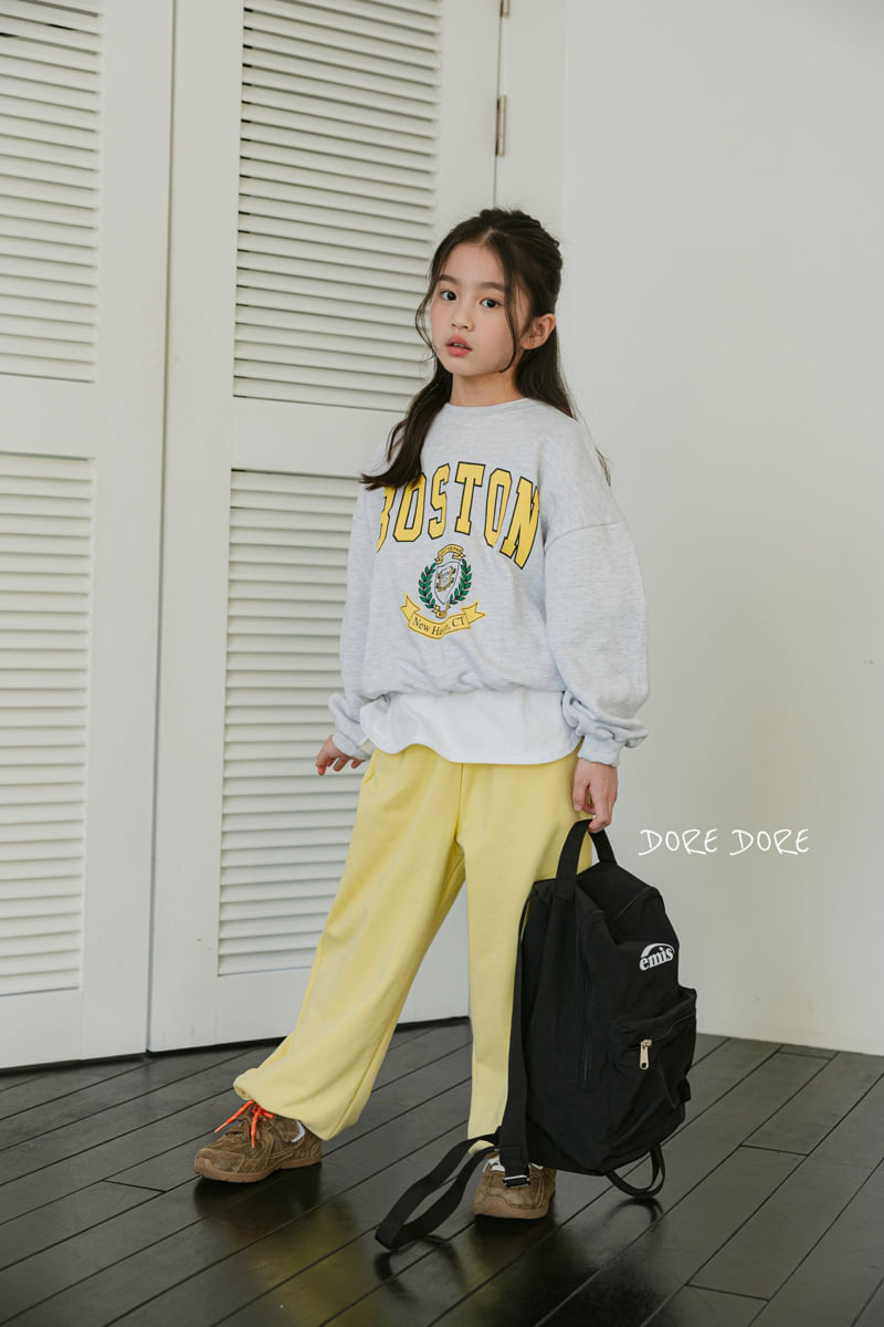 Dore Dore - Korean Children Fashion - #designkidswear - Overfit Jogger Pants - 8