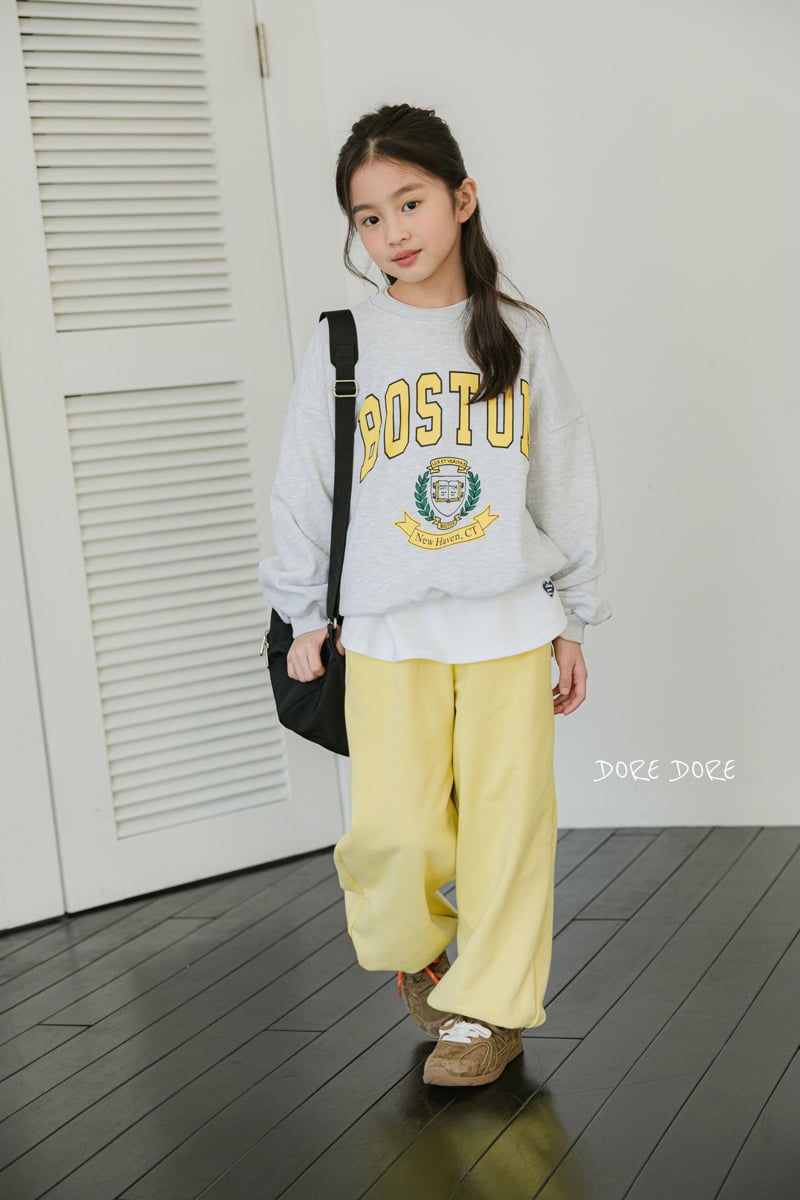 Dore Dore - Korean Children Fashion - #discoveringself - Overfit Jogger Pants - 9