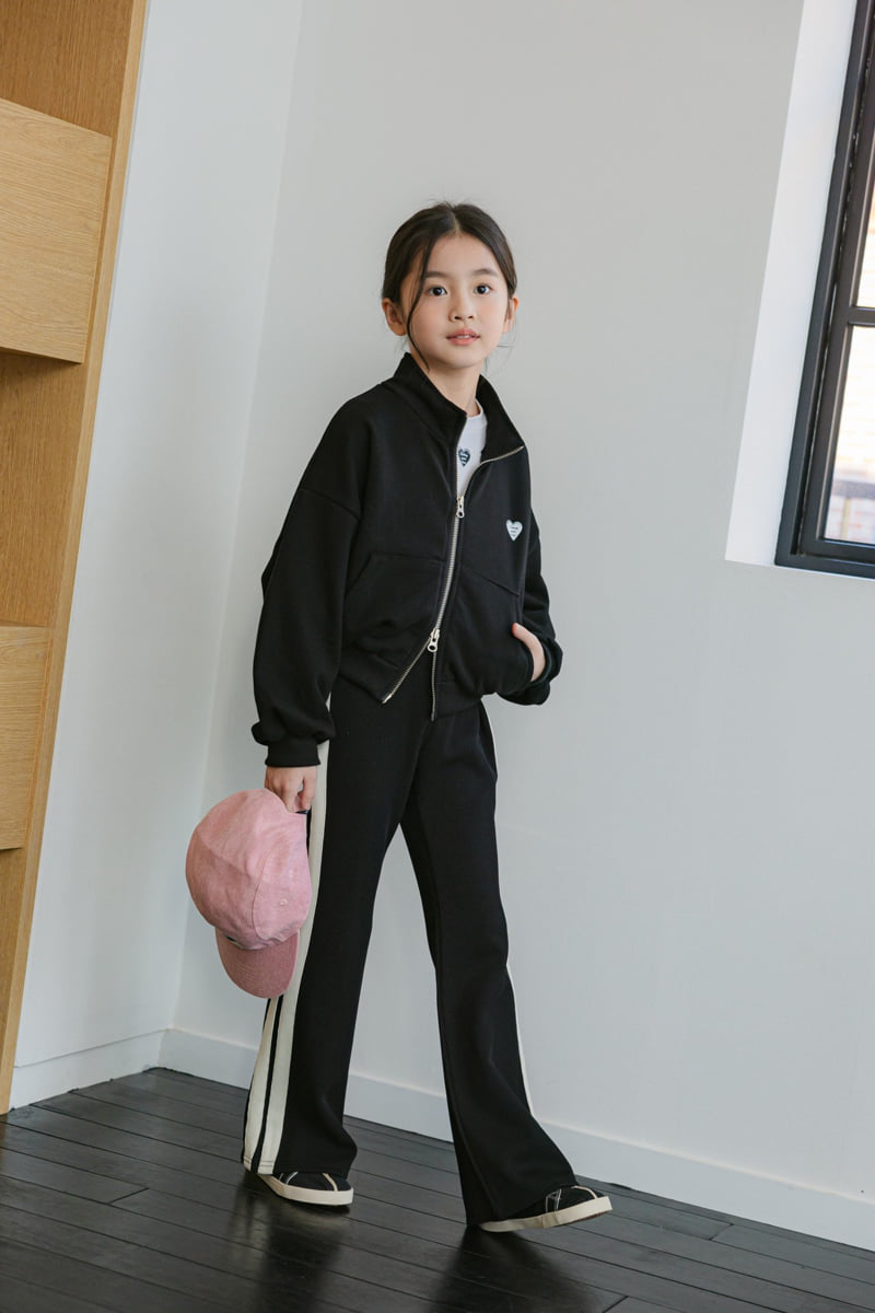 Dore Dore - Korean Children Fashion - #fashionkids - 2-line Tape Bootcut Pants - 11