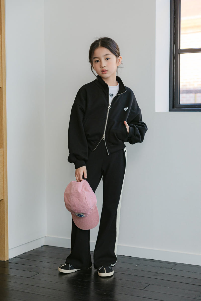 Dore Dore - Korean Children Fashion - #kidsshorts - 2-line Tape Bootcut Pants - 12