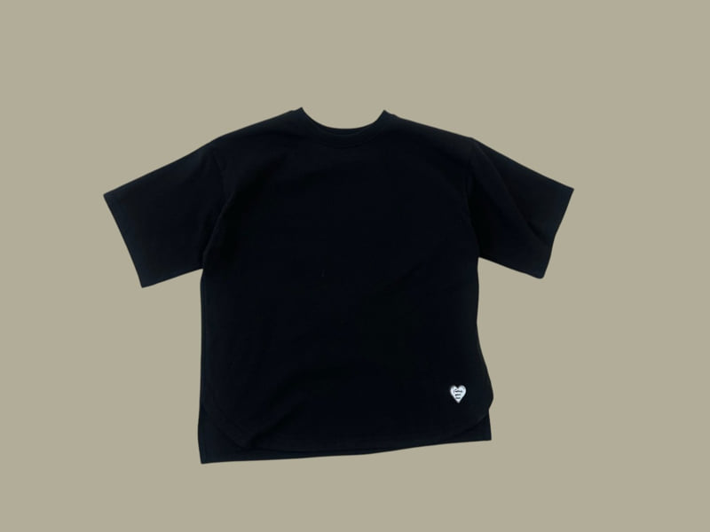 Dore Dore - Korean Children Fashion - #kidsshorts - Heart Layered Tee - 5