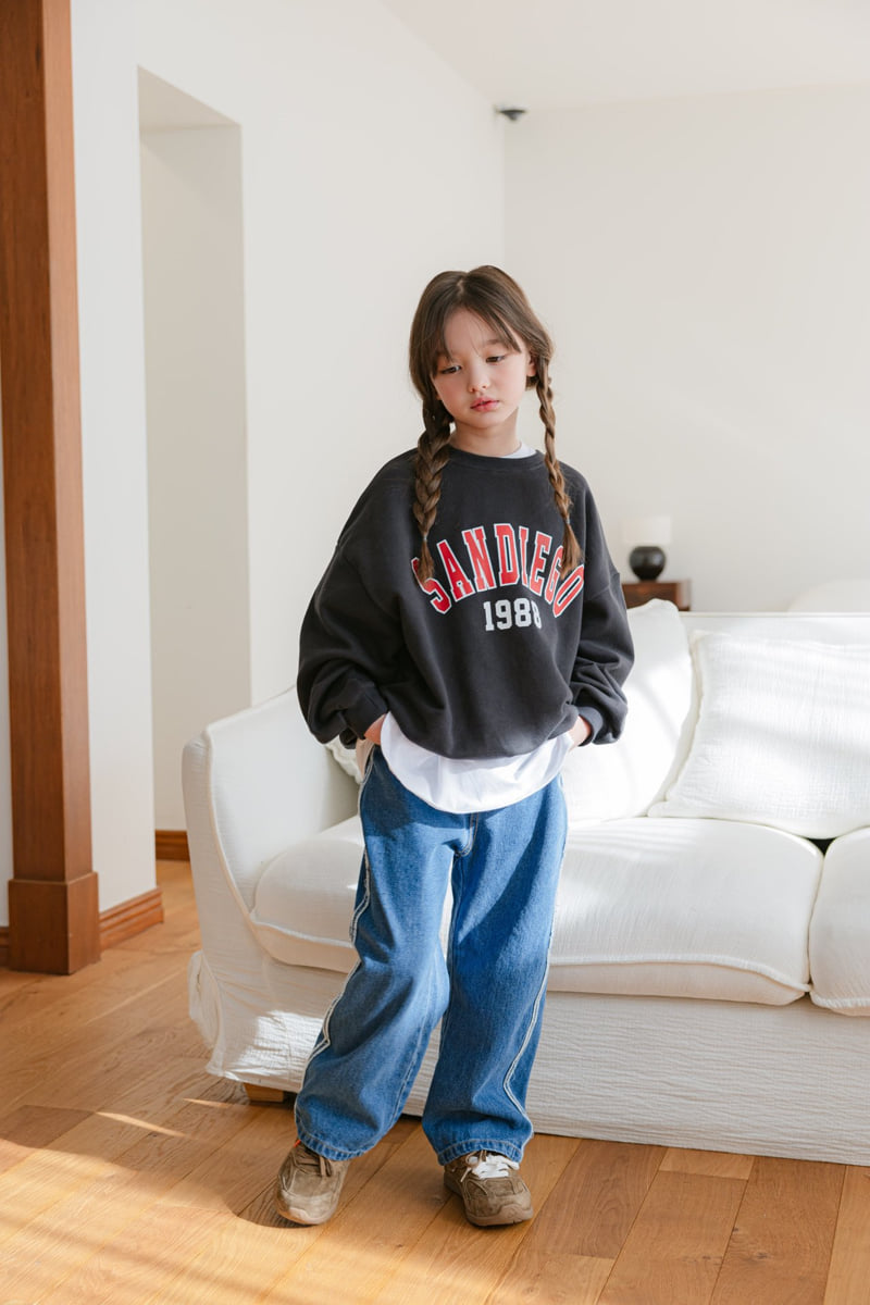 Dore Dore - Korean Children Fashion - #kidsshorts - Side Skirt Jeans - 7
