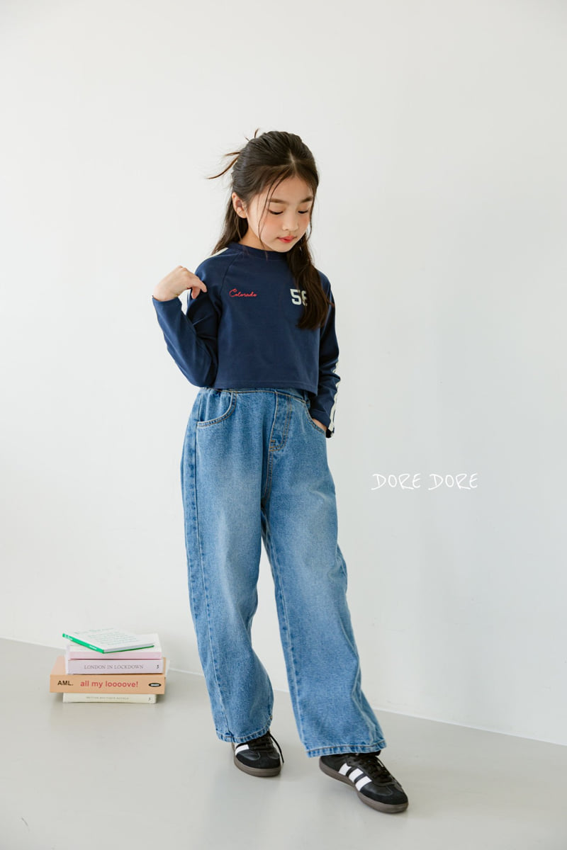 Dore Dore - Korean Children Fashion - #kidsstore - 56 Tape Crop Tee - 9