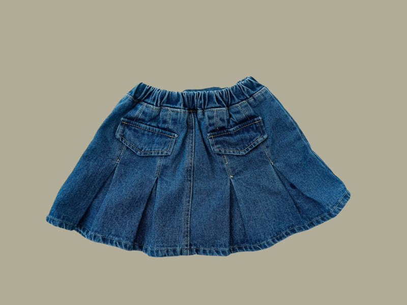 Dore Dore - Korean Children Fashion - #kidsstore - Heart Pocket Skirt Pants - 4